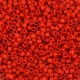 Miyuki delica beads 11/0 - Opaque semi frosted dyed cinnabar DB-795